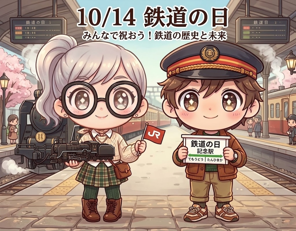 今日は「鉄道の日」