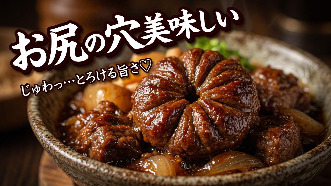 お尻の穴美味しい