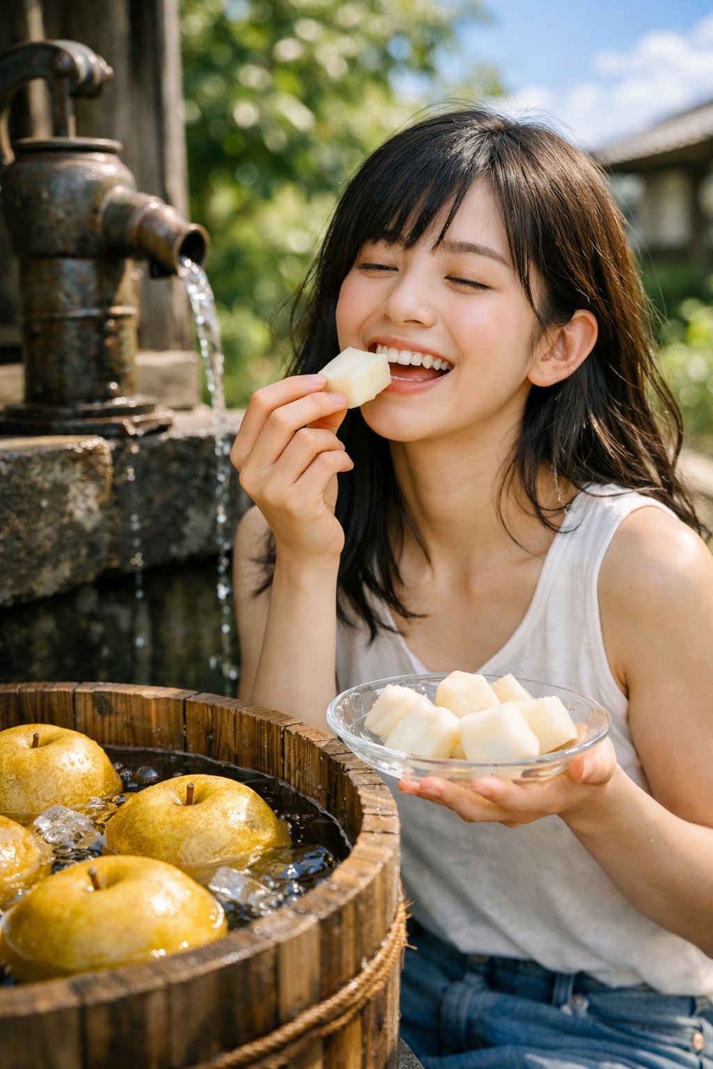 梨の日ですねー