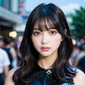 ラテックスボディースーツでポロリ 7枚目
