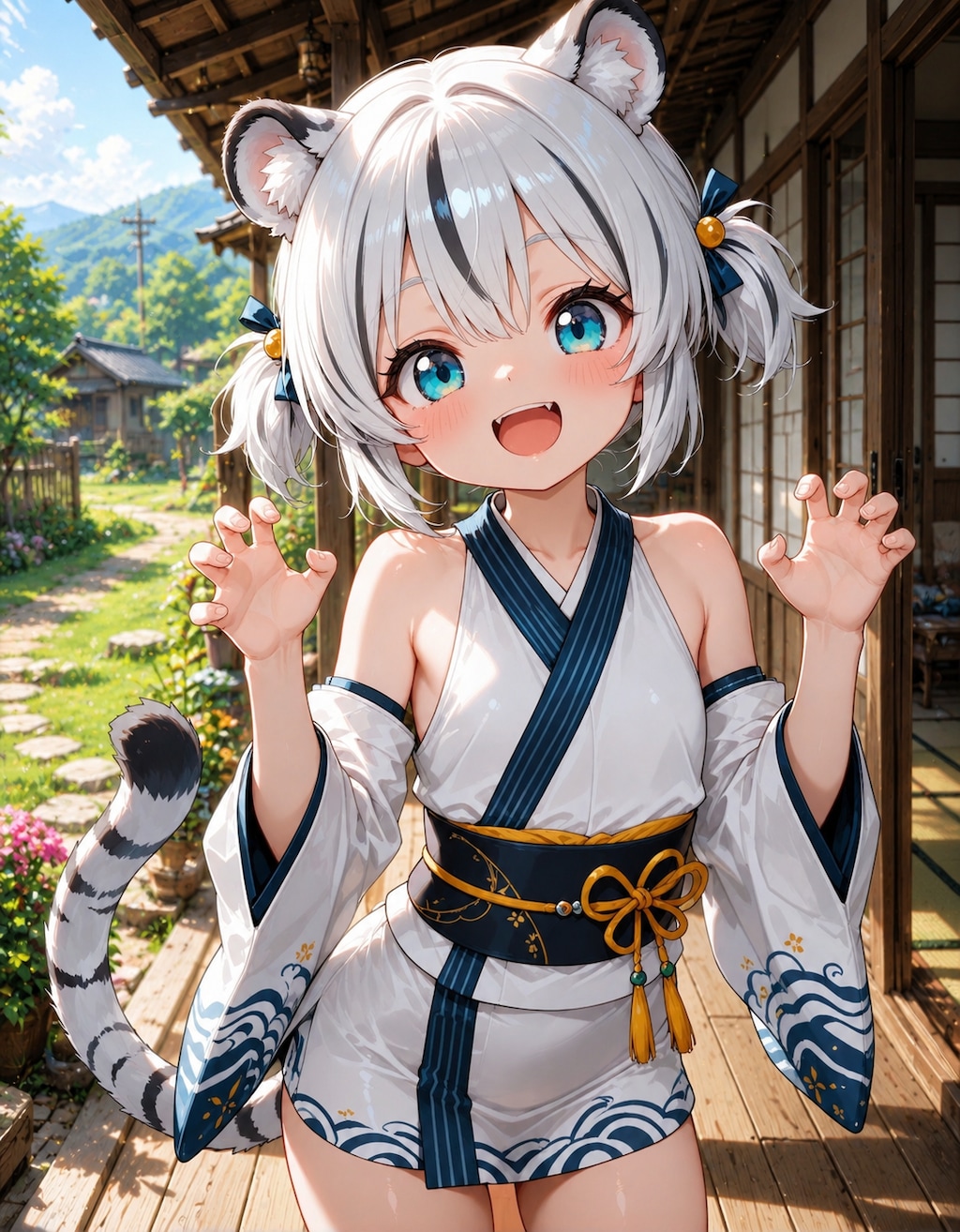 ショート着物という素晴らしい装い(∩´∀`∩)💕
