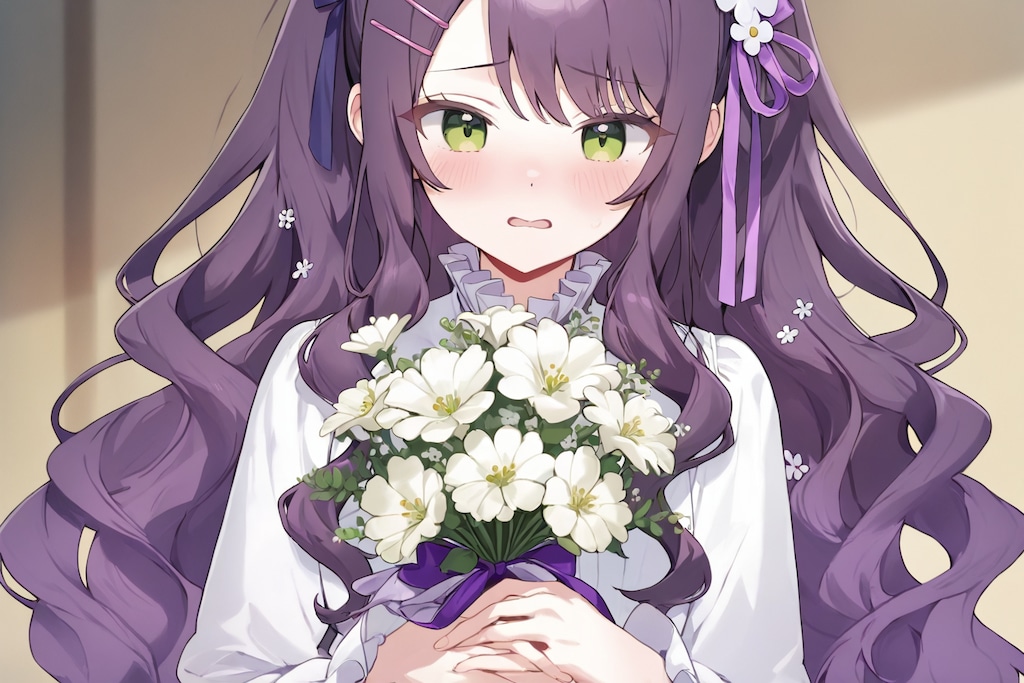 LILACちゃんから花束を