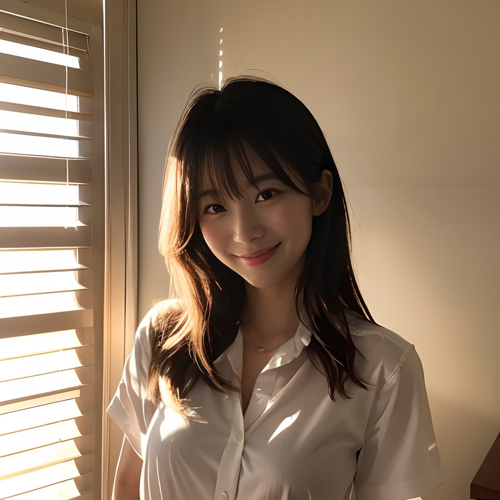 朝だよ