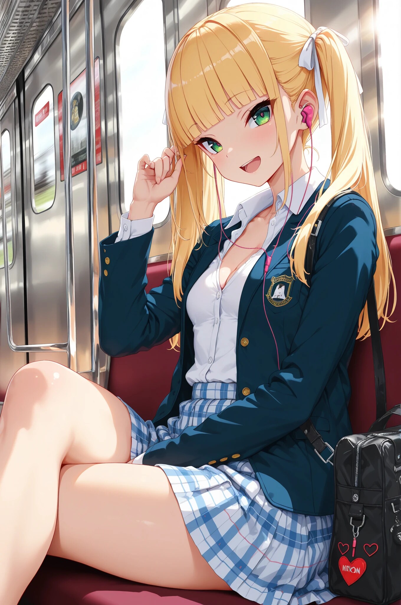 通学途中に見かける美少女✨