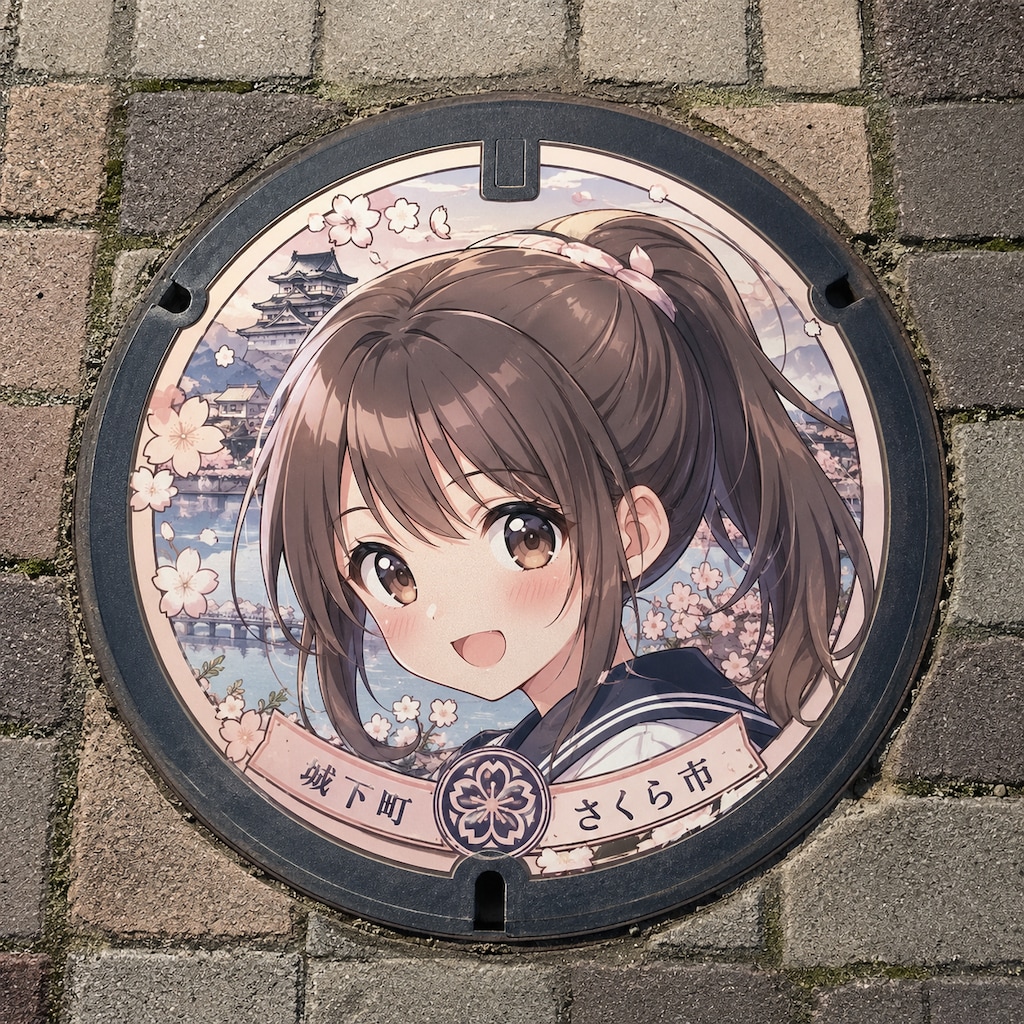 ポニテの女の子