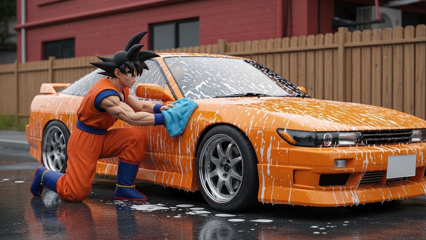 孫悟空がシルエイティを洗う | の人気AIイラスト・グラビア