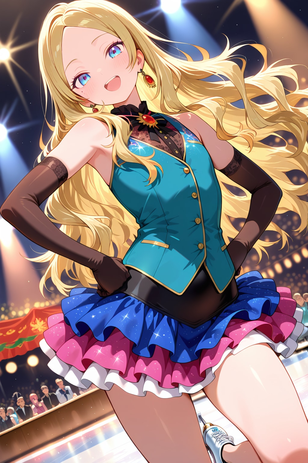 モロッコ×スケート衣装②