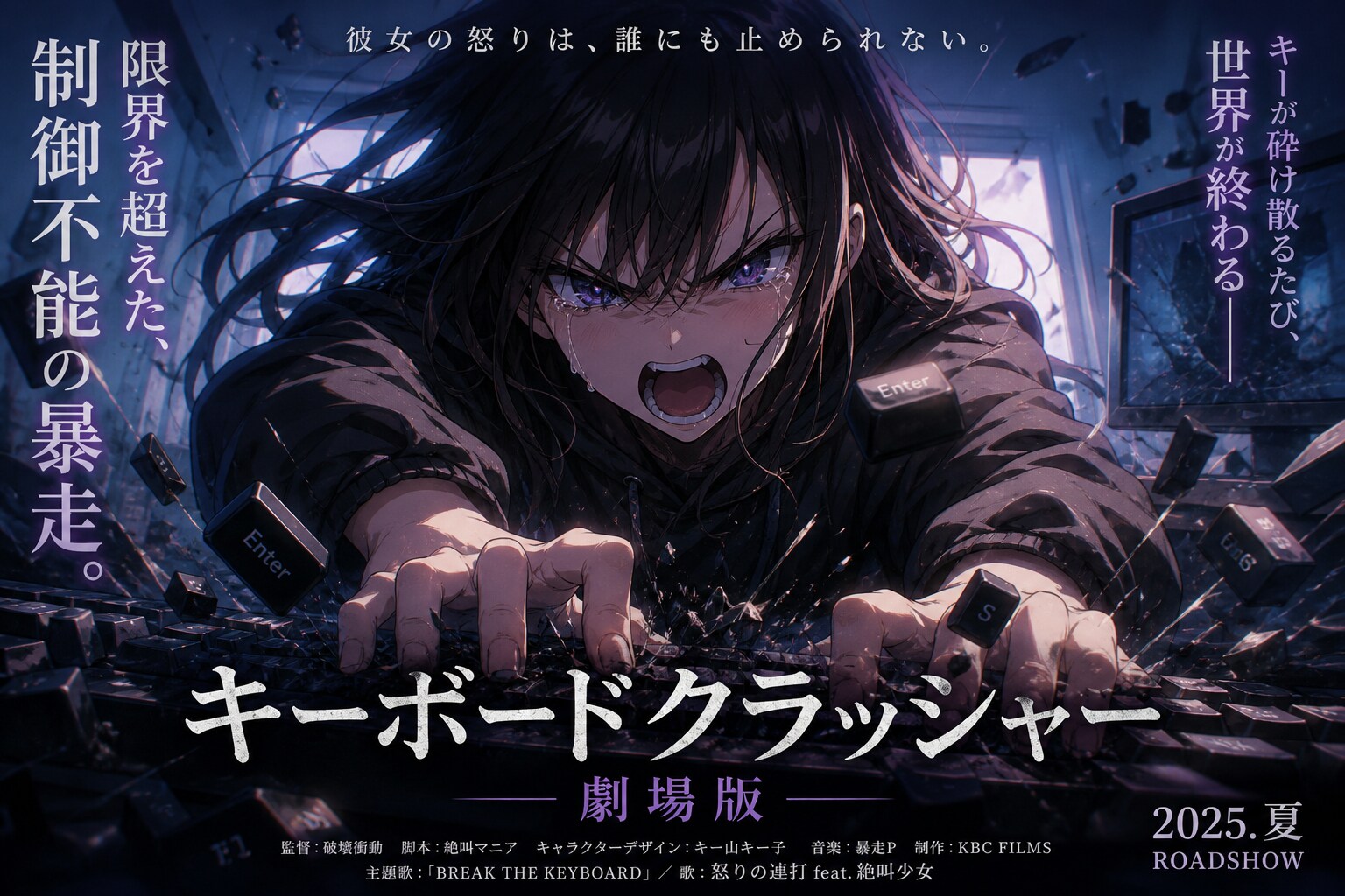 和製キーボードクラッシャー | の人気AIイラスト・グラビア