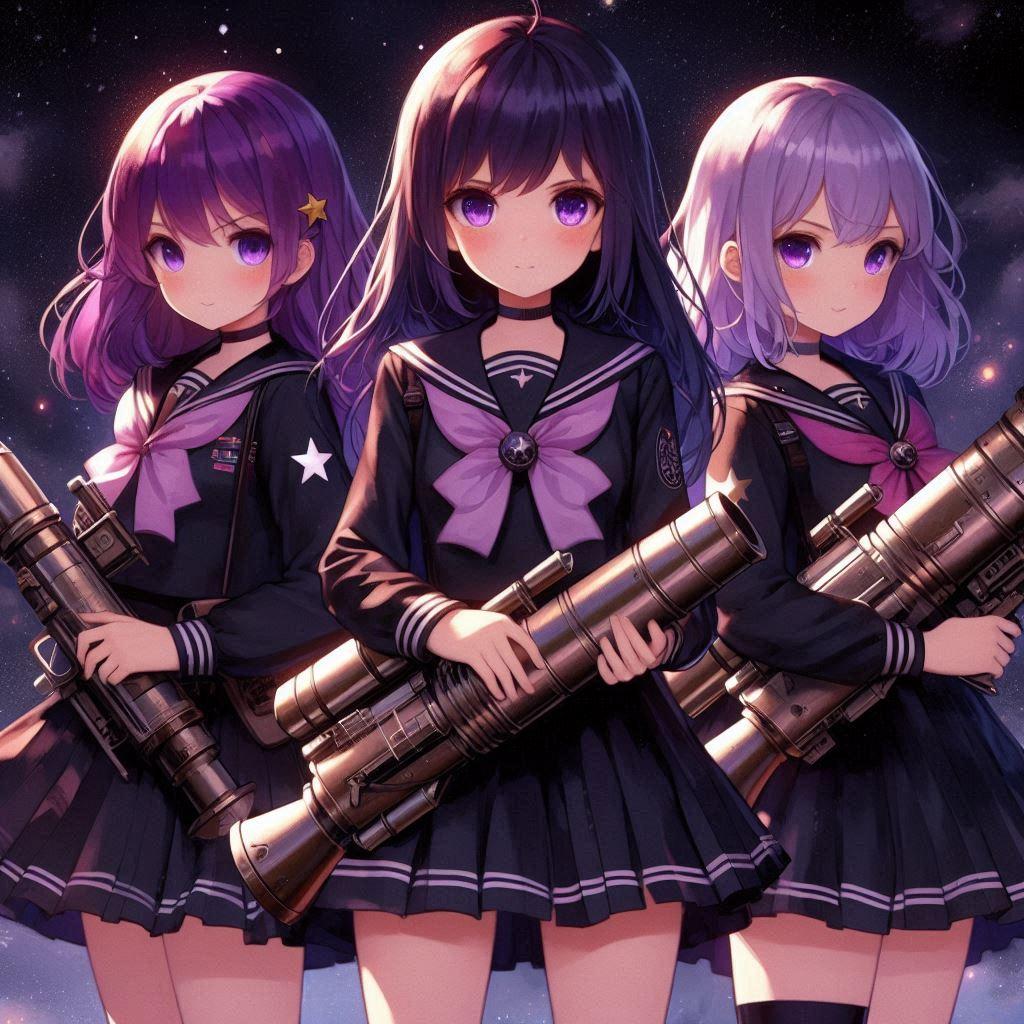 黒い三連星JK