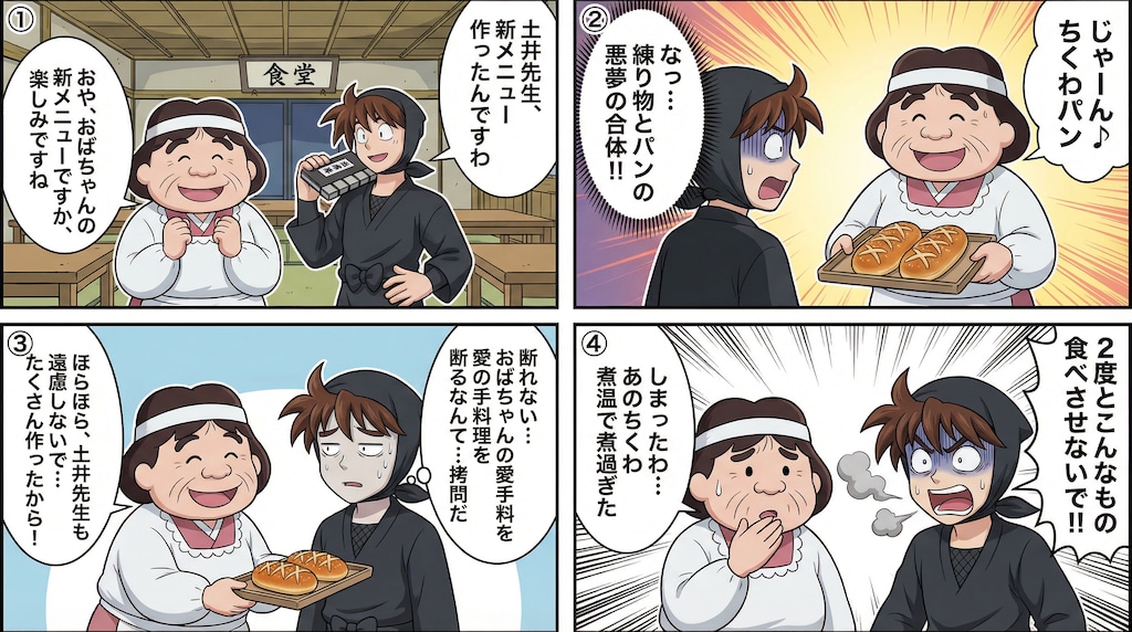 ちくわパン。