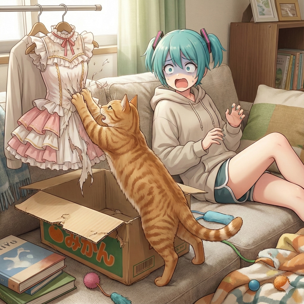 爪とぎ猫さん(ﾟ〇ﾟ;)ｦｫｲｵｲ