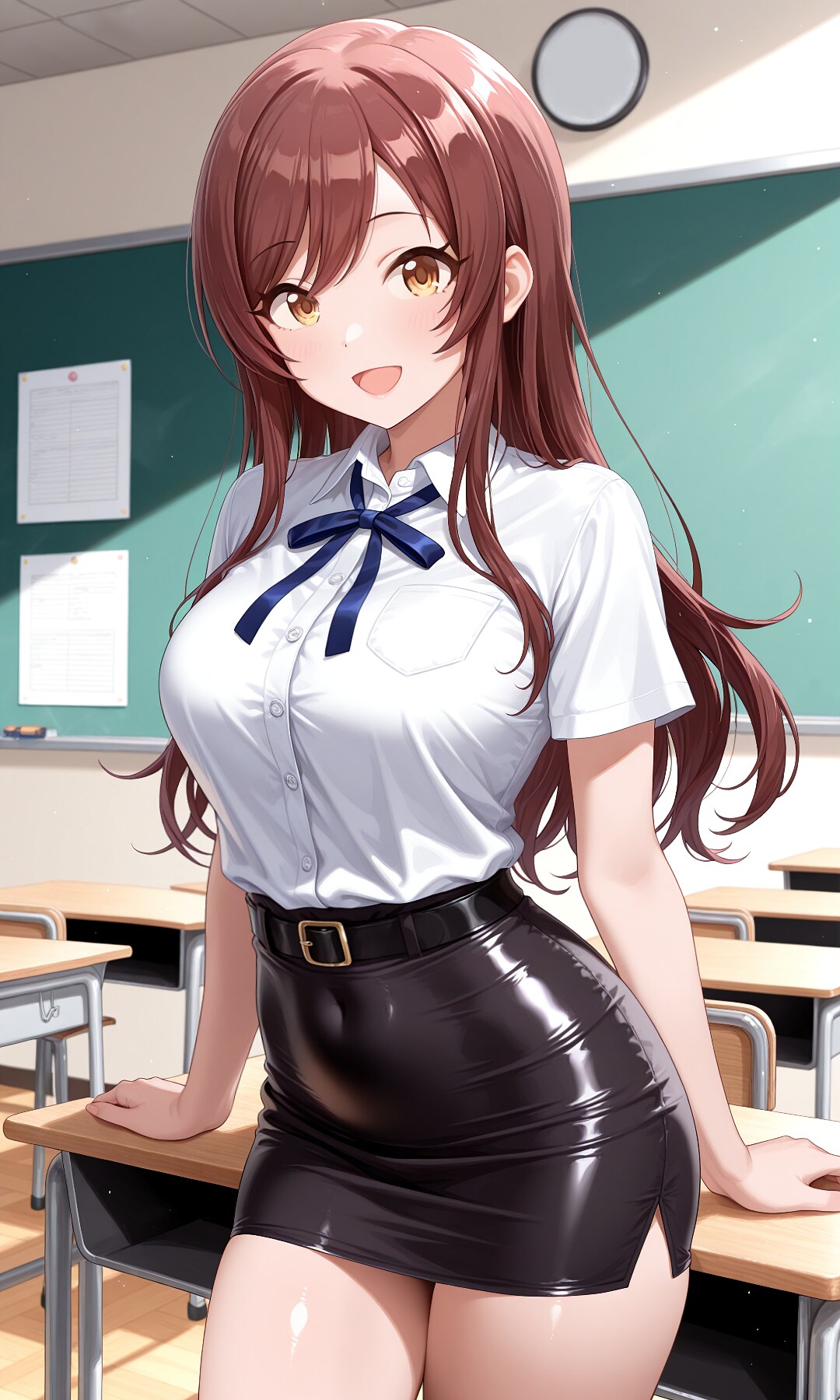 女教師、甘奈先生