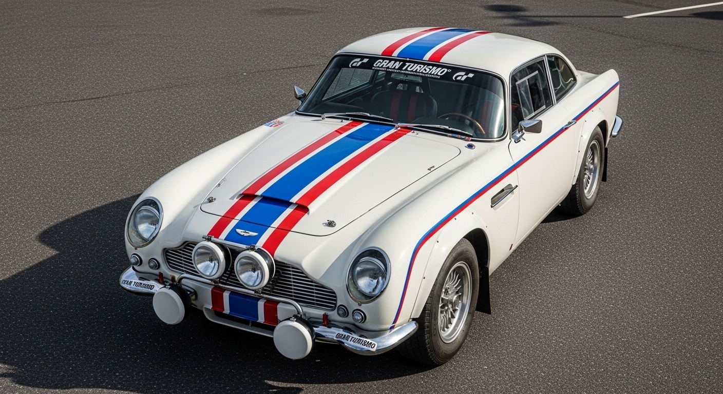 アストンマーティンDB5ラリーカー | の人気AIイラスト・グラビア