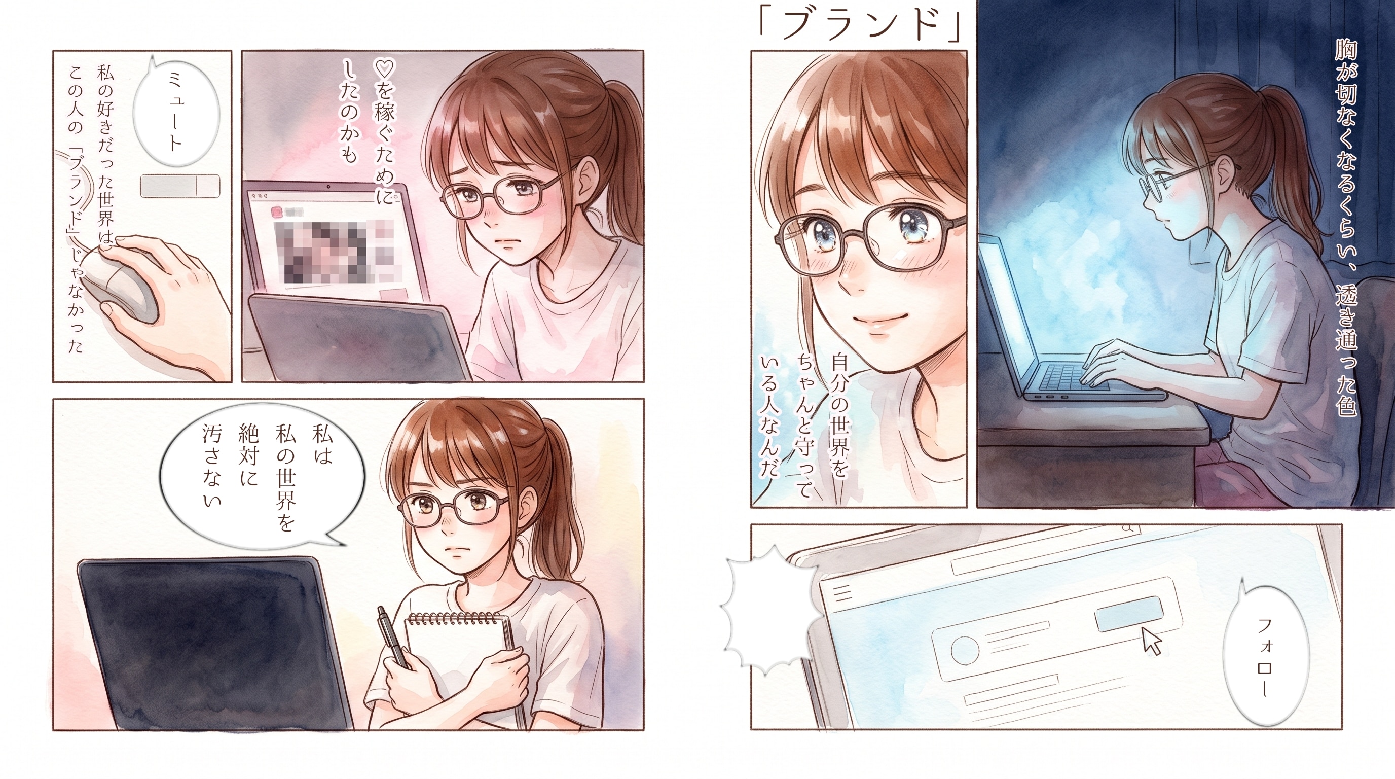 ブランド　★AI併用作品★