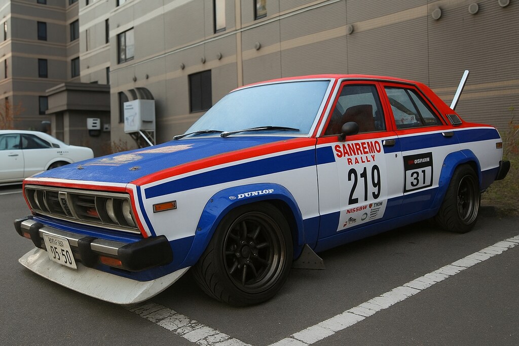 日産P-A-10ラリーカー街道レーサー風
