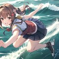 水上スケーティング 2枚目