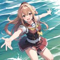 水上スケーティング 4枚目