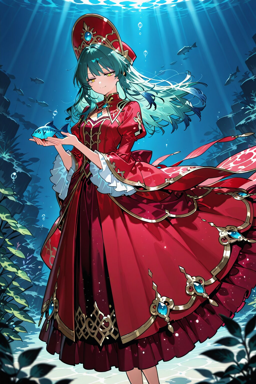 underwater | の人気AIイラスト・グラビア