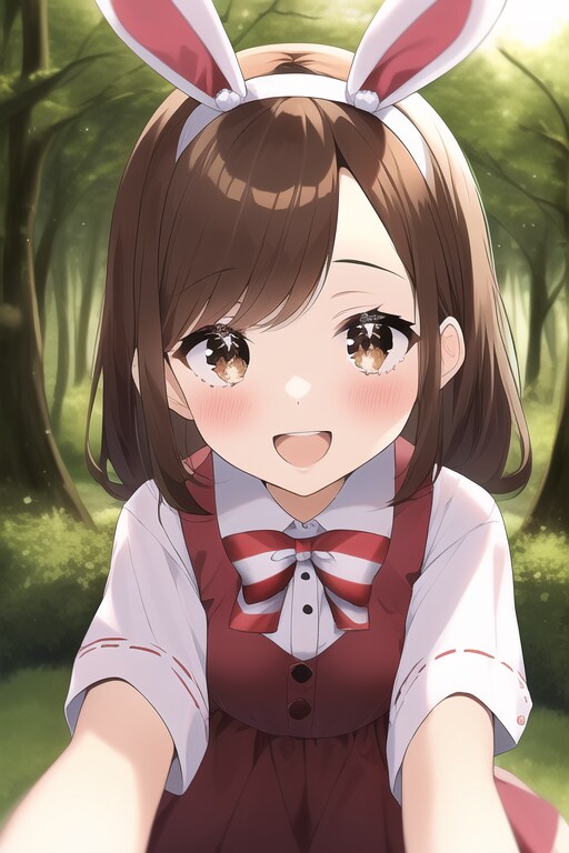 茶髪兎