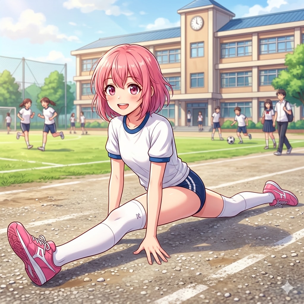 ブルマの女の子 | の人気AIイラスト・グラビア
