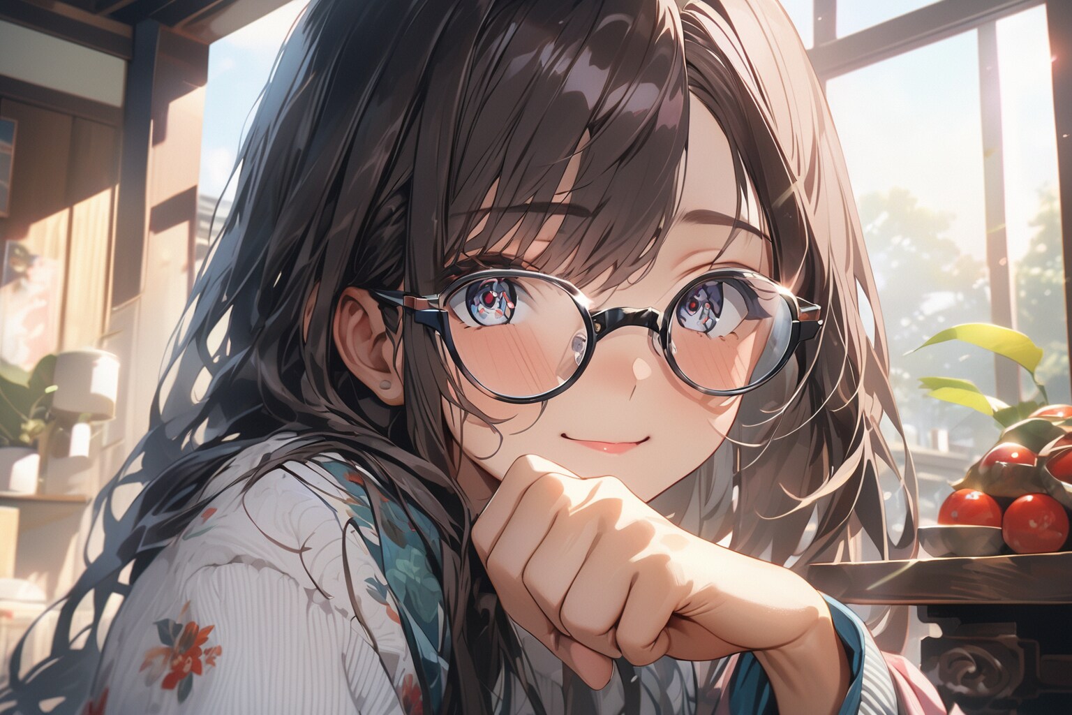 悪魔的に可愛い眼鏡っ子♪