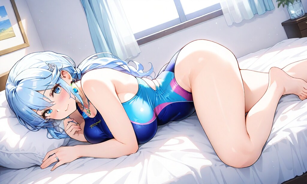 原作の髪を