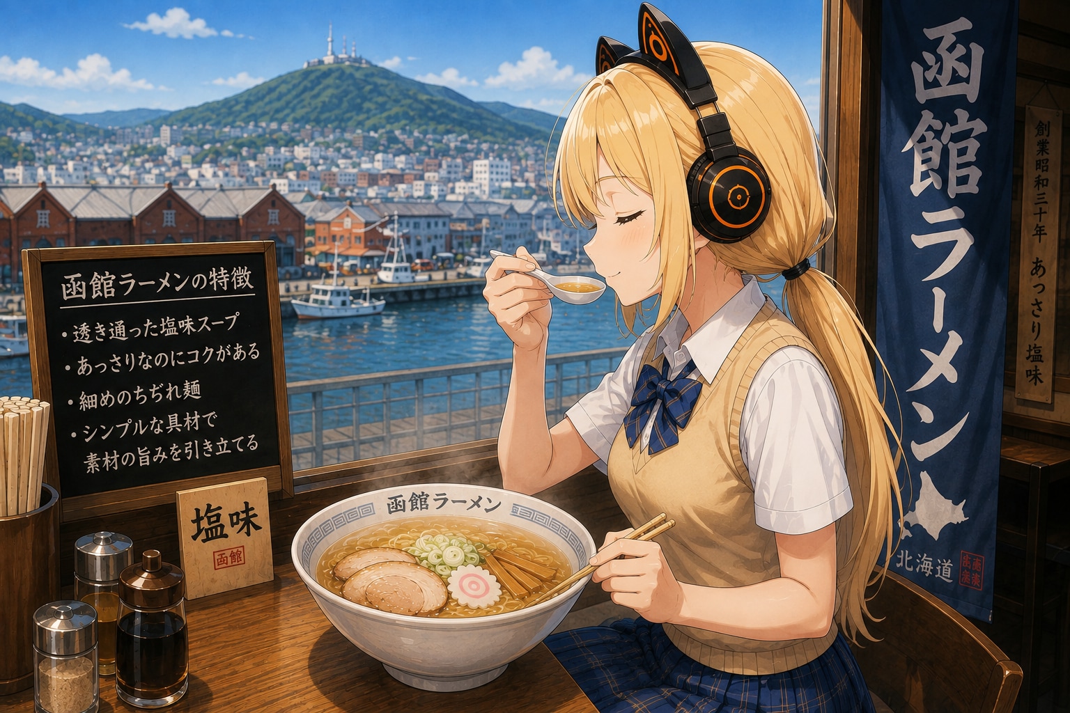 木曜〜函館ラーメン〜 | の人気AIイラスト・グラビア