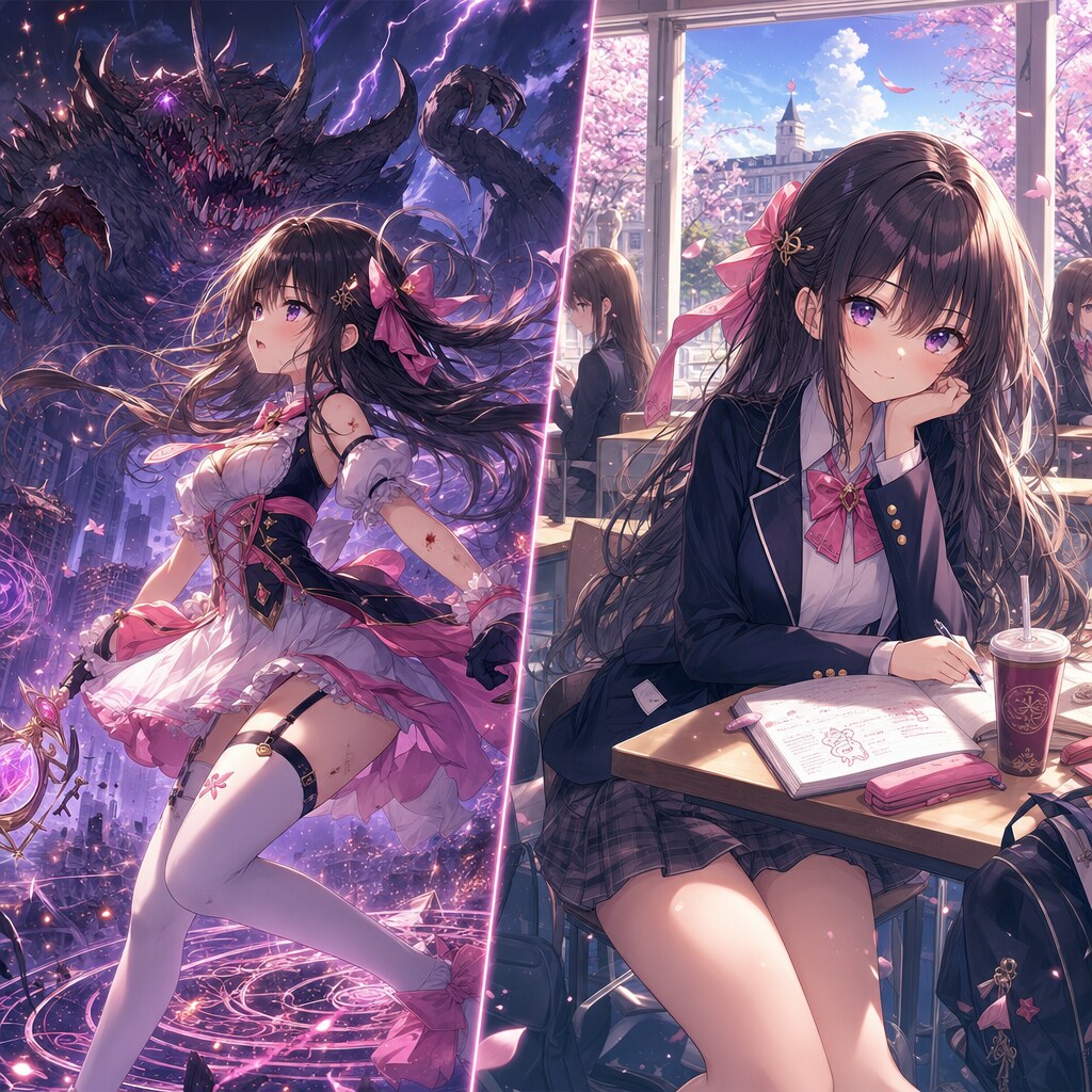 魔法少女の表と裏と