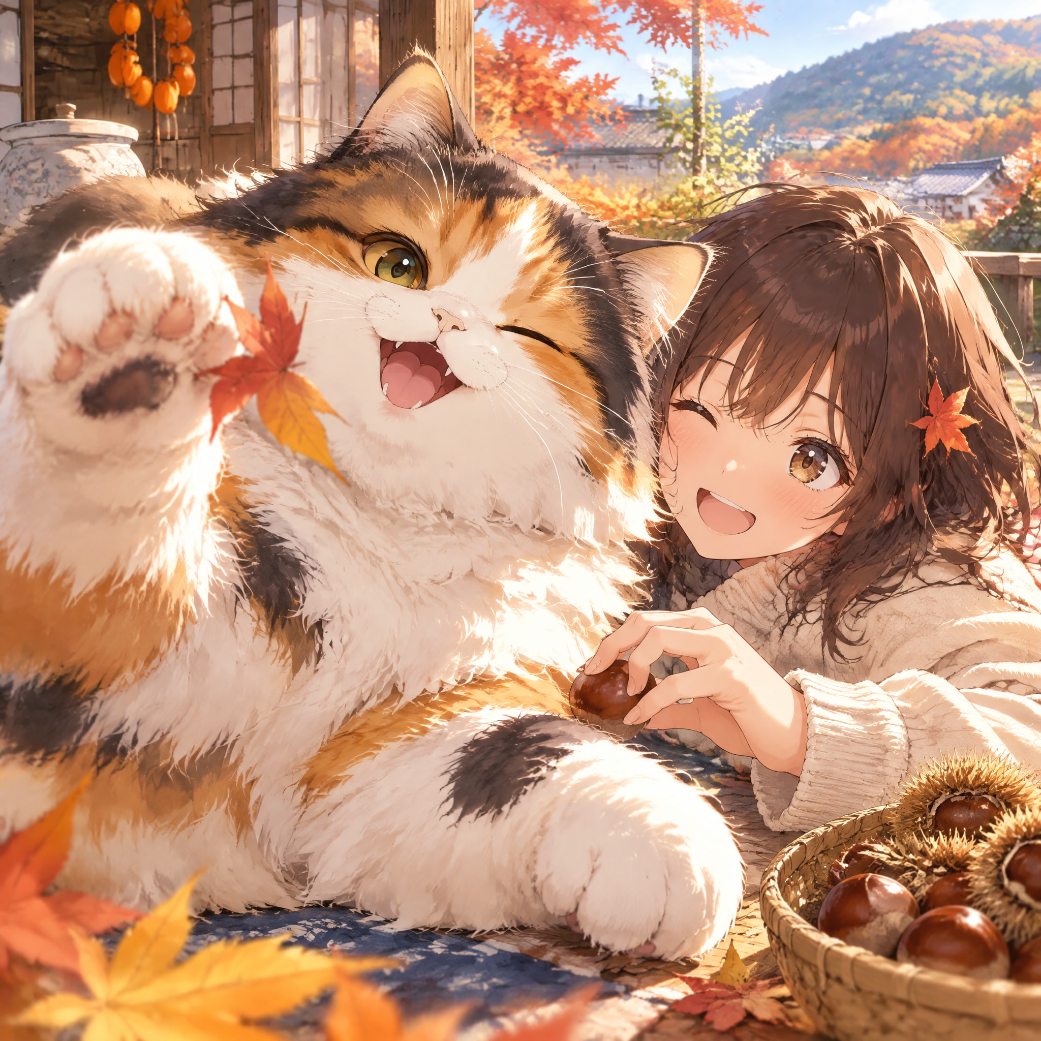 おはよう三毛殿（１４９）GPTimages2.5 | の人気AIイラスト・グラビア