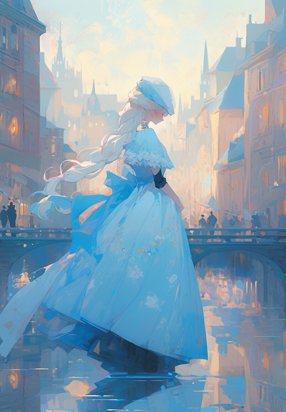 朝と少女