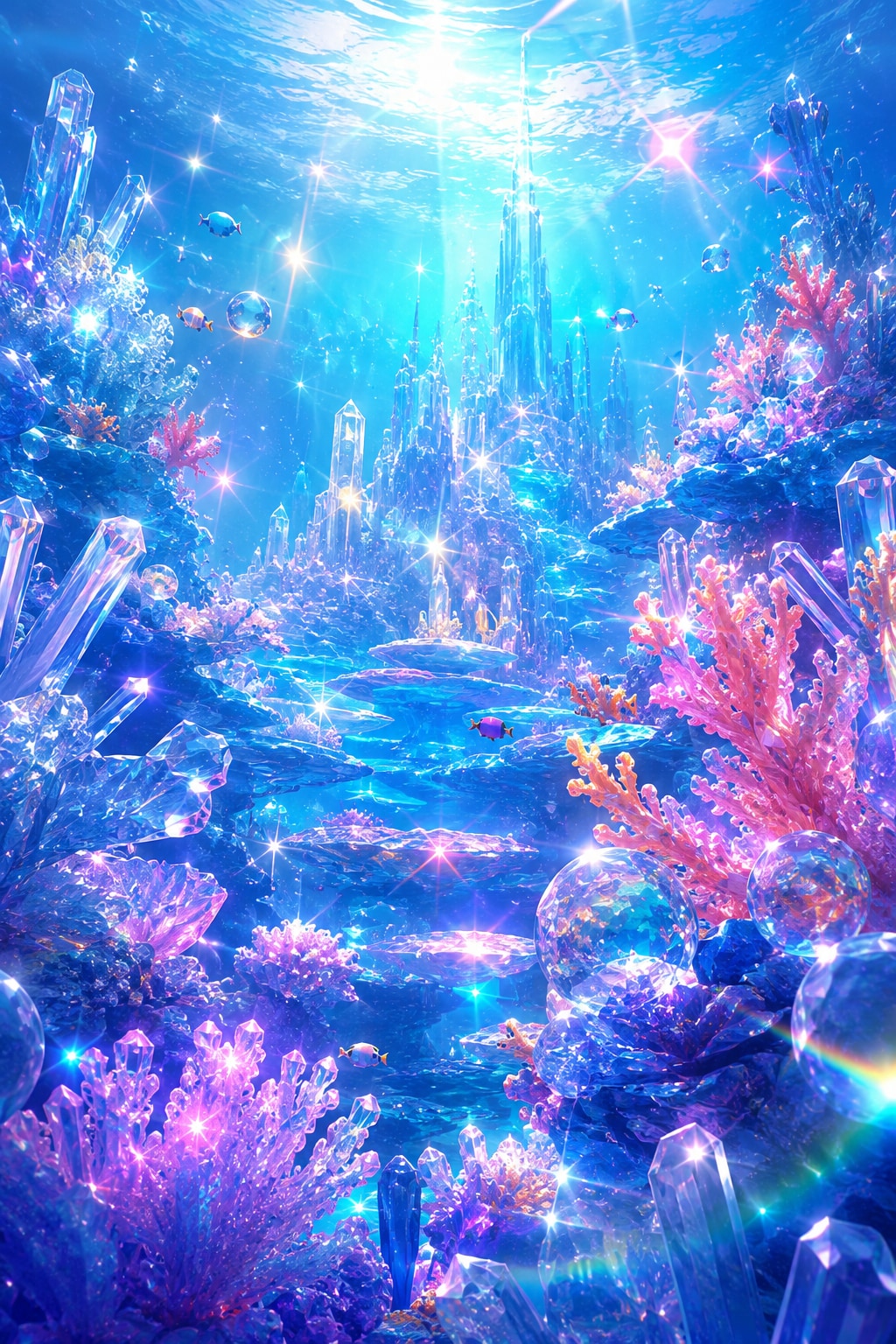 クリスタルサンゴ礁