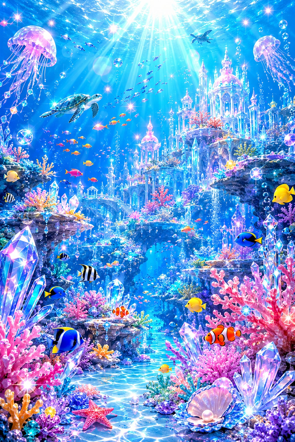 クリスタルサンゴ礁