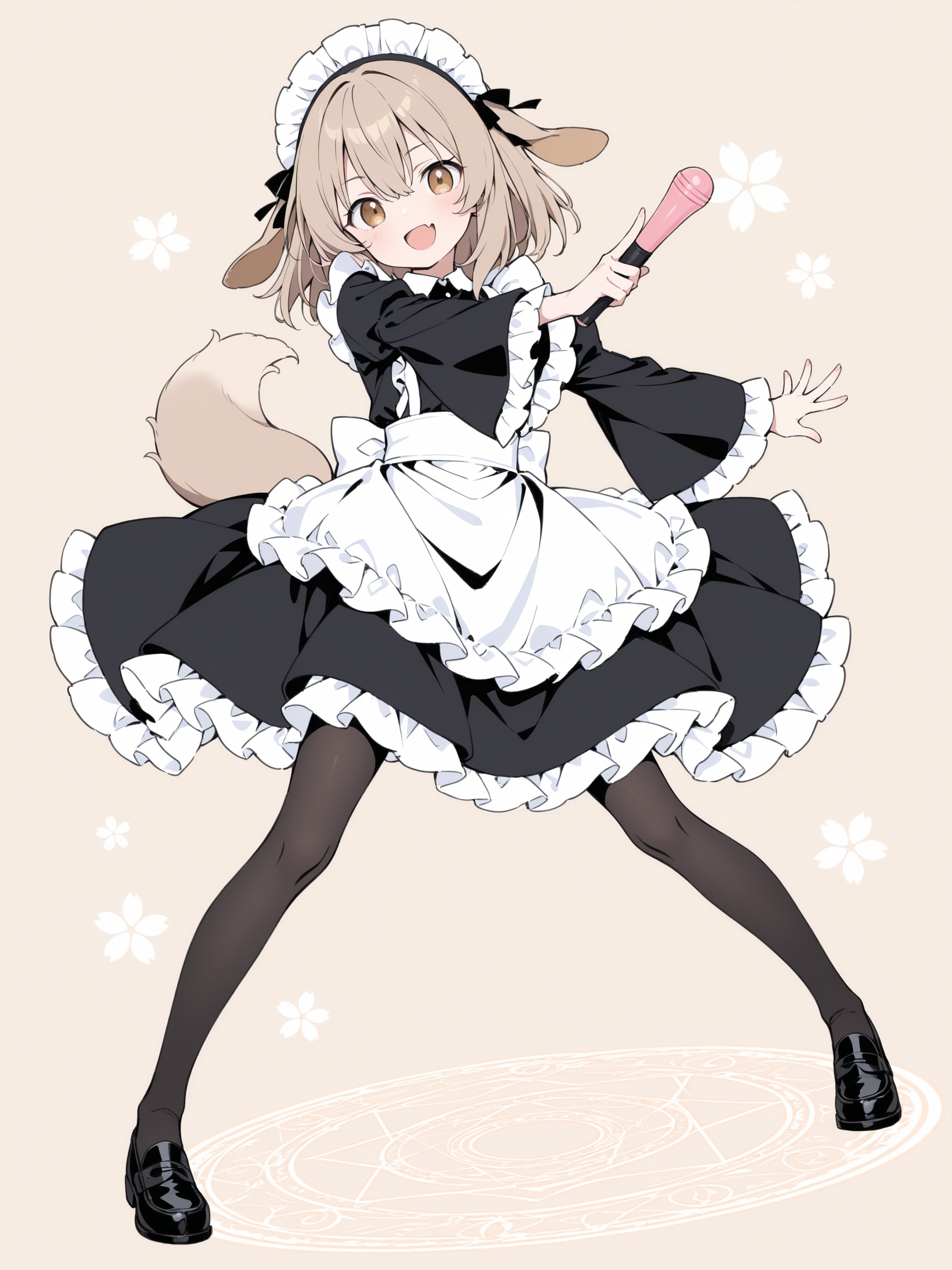 イヌミミロリの魔法使いメイド | の人気AIイラスト・グラビア