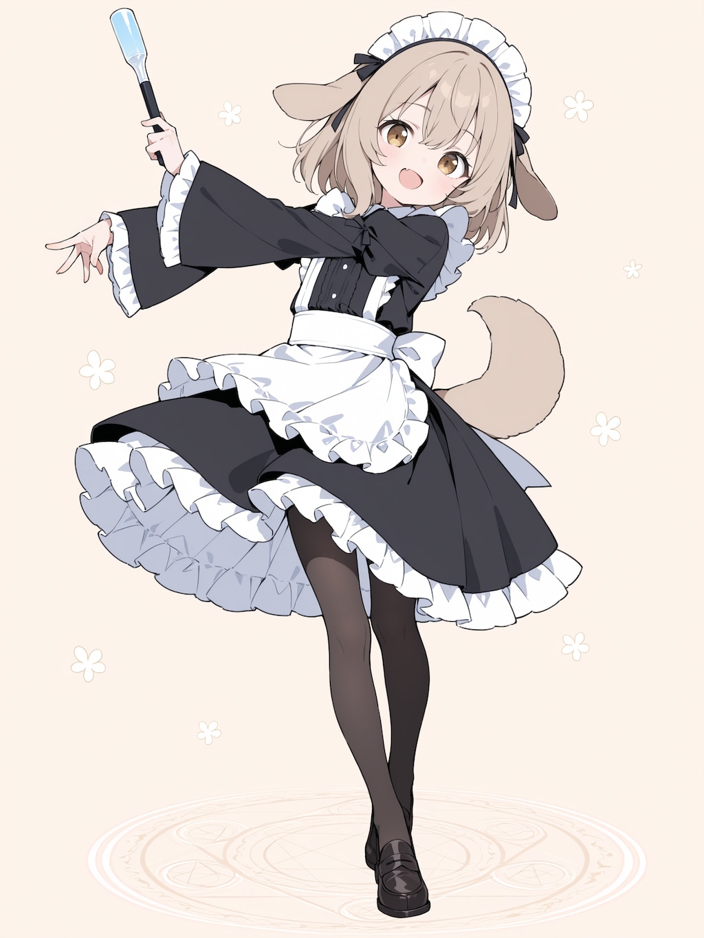 イヌミミロリの魔法使いメイド