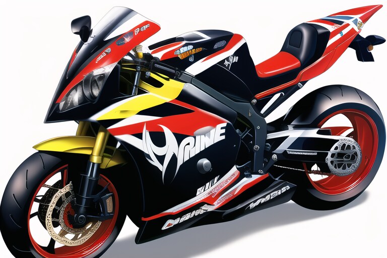カッコイイバイクイラスト