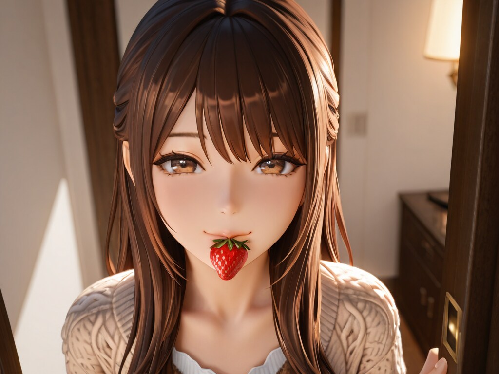 Explain the causal relationship between strawberries and youth.