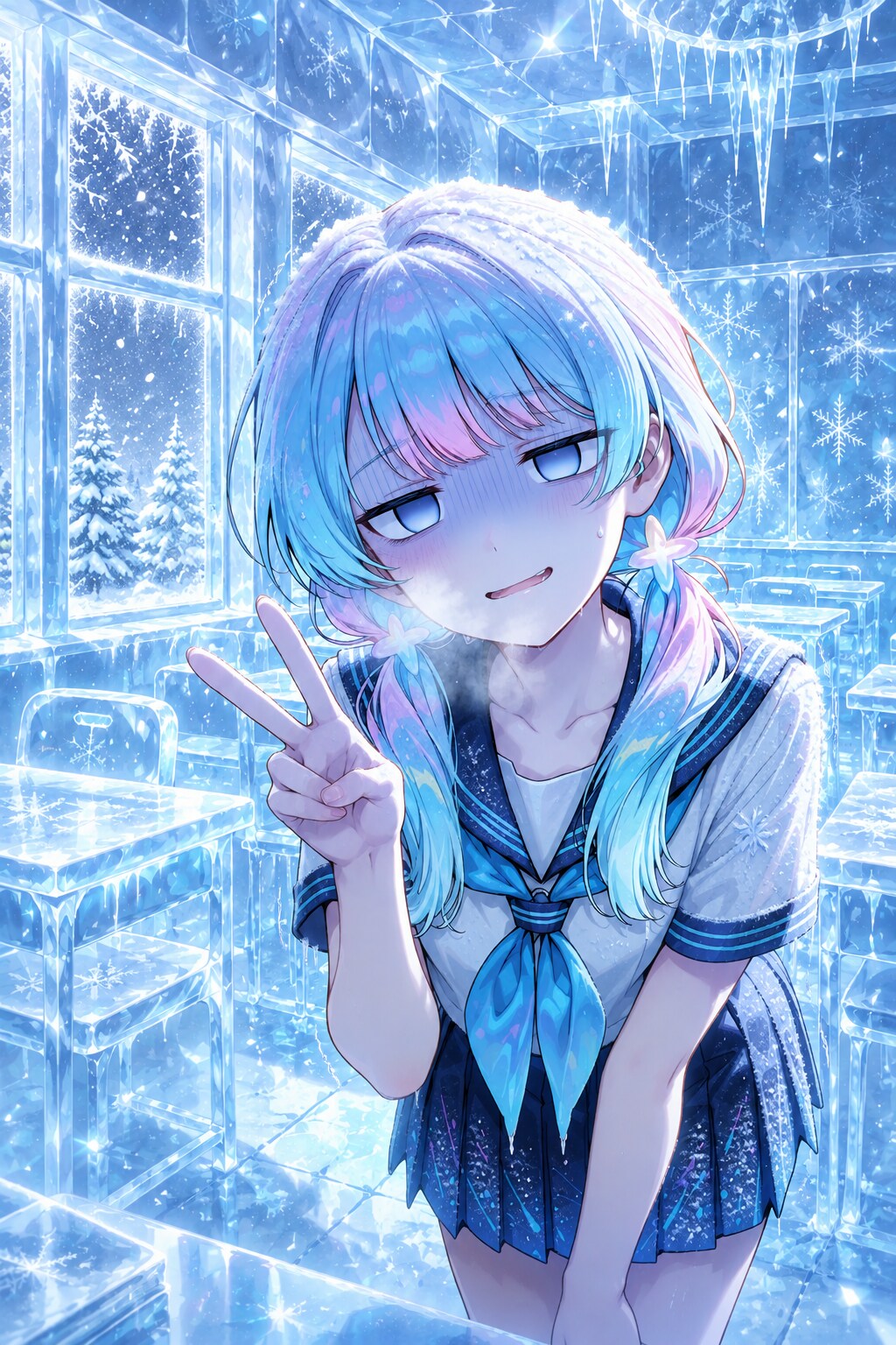 ❄️💙🏫🩵🥶❄️💙🏫🩵