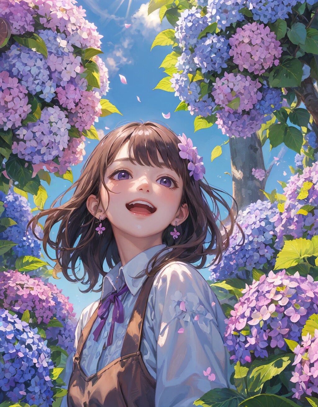 わぁー、晴れた