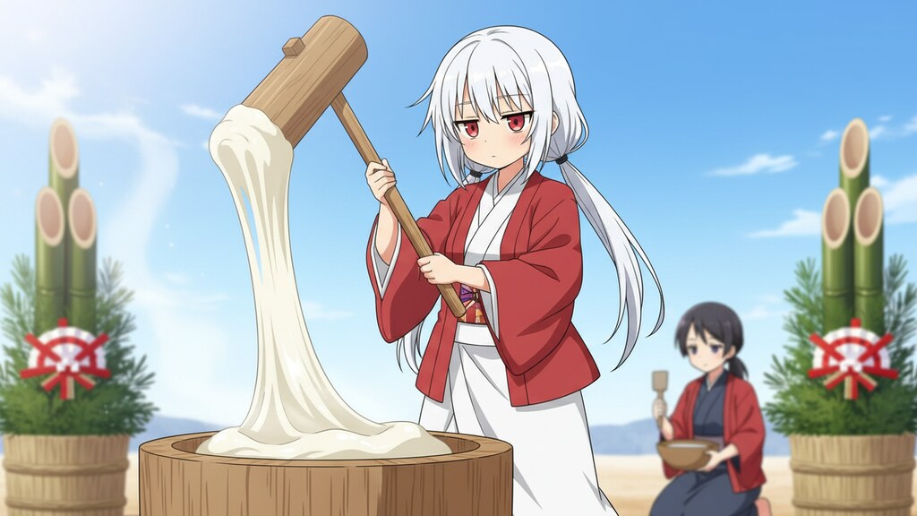 餅つきアイちゃん