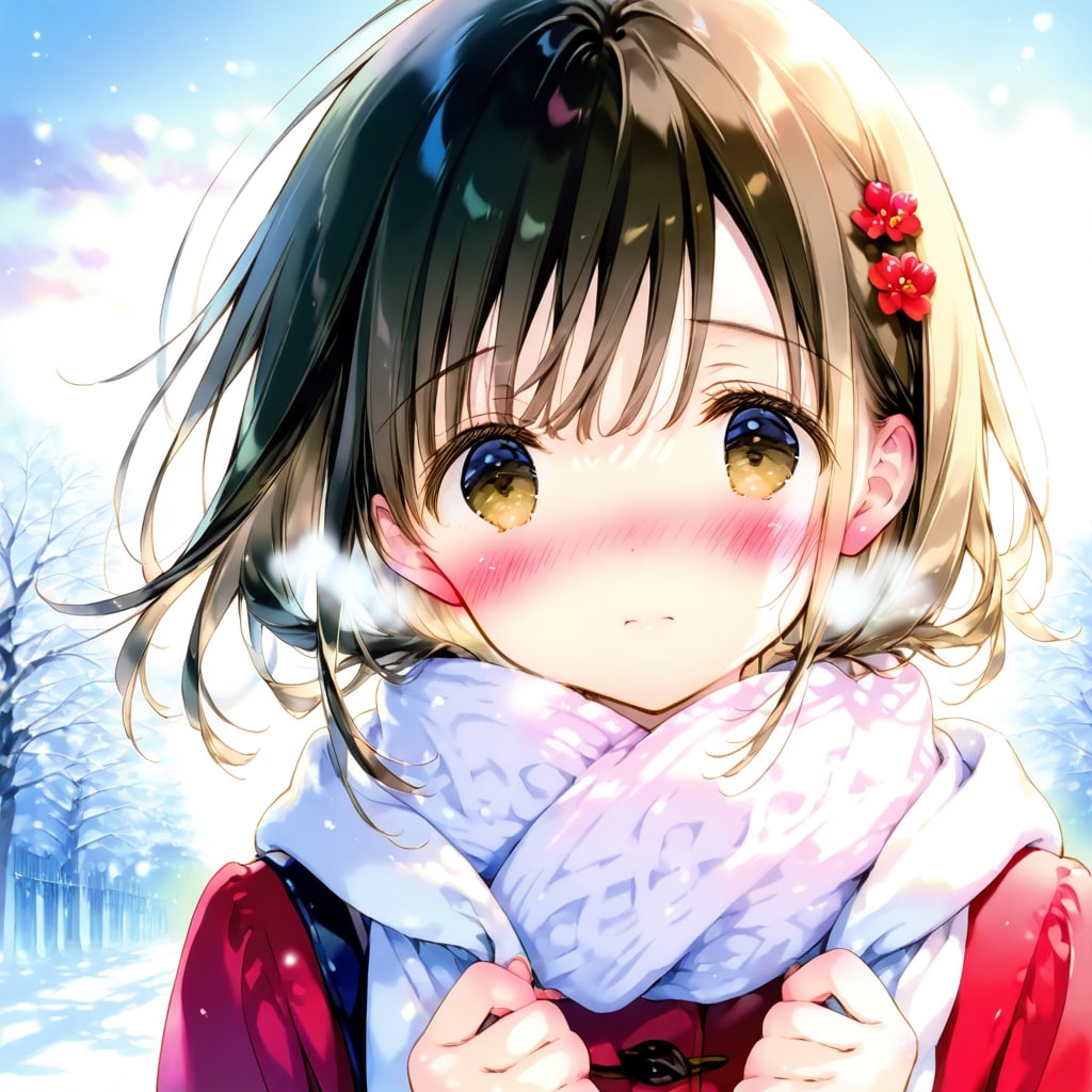 冬の少女 | の人気AIイラスト・グラビア