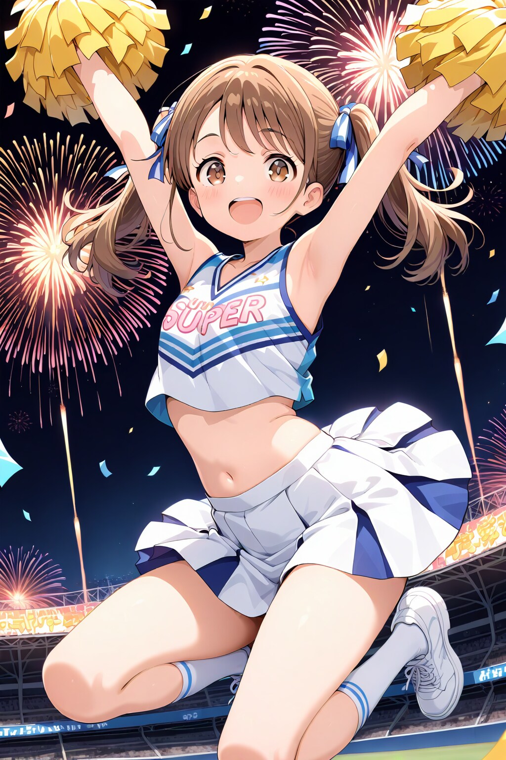 美少女チアガール | の人気AIイラスト・グラビア