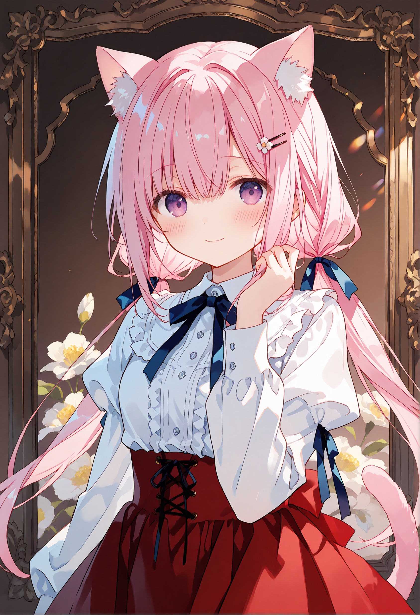 猫耳桃香 05 | の人気AIイラスト・グラビア