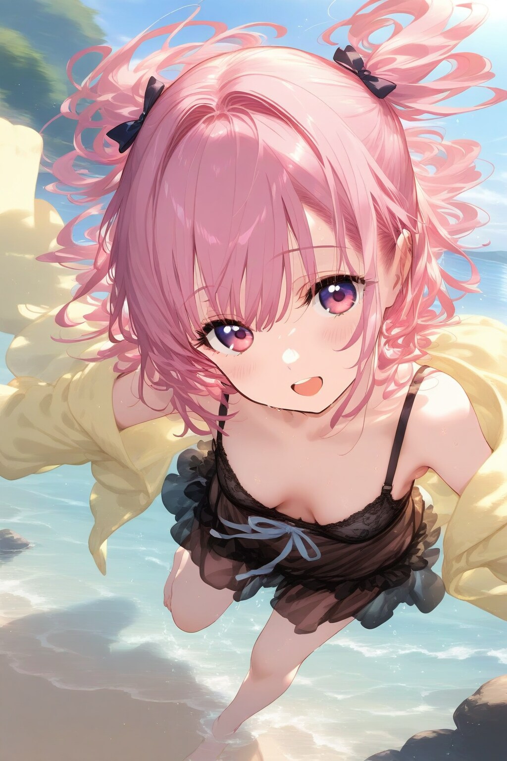 ビーチサイドを走る少女詰め合わせ♪