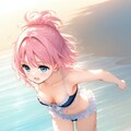 ビーチサイドを走る少女詰め合わせ♪ 4枚目