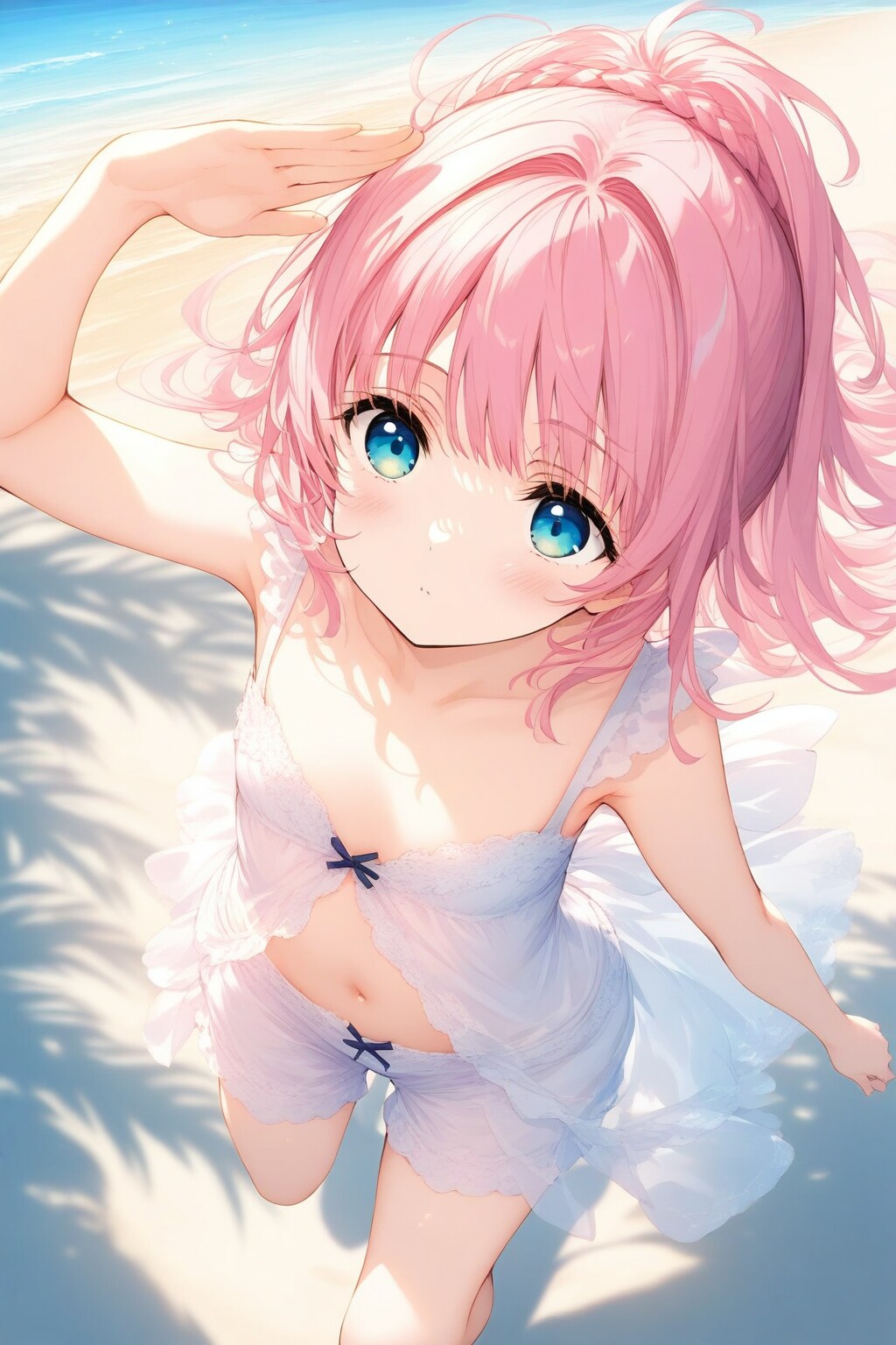 ビーチサイドを走る少女詰め合わせ♪