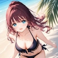 ビーチサイドを走る少女詰め合わせ♪ 9枚目