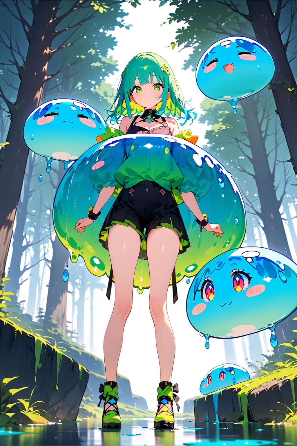 No.100　スライム？少女