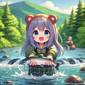 冬に備えるクマさん 6枚目