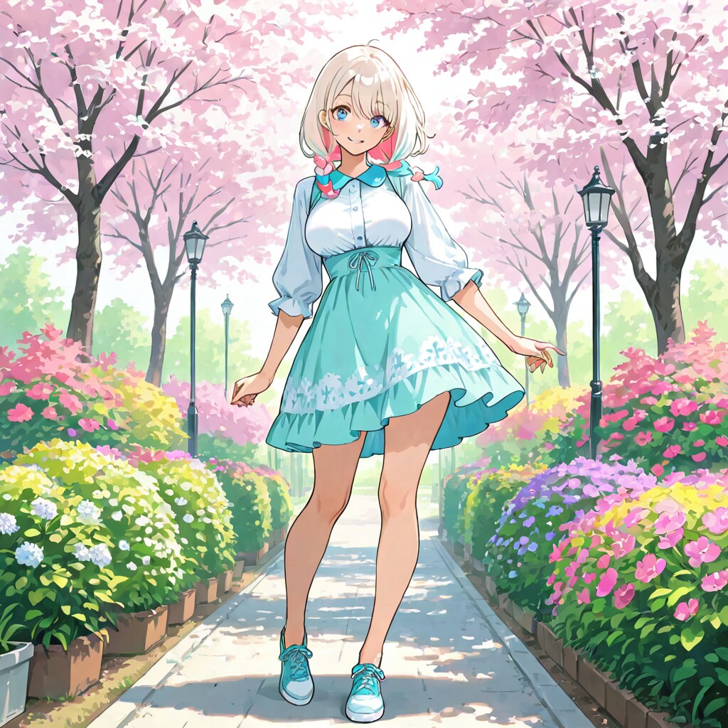 春の装い