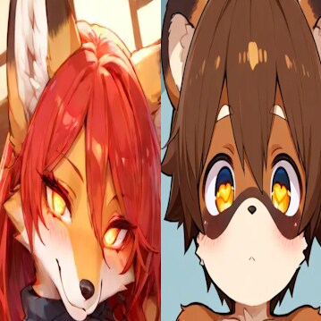 ま○こきつねとち○こたぬき